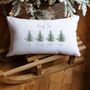 Personalised Family Christmas Tree Cushion, thumbnail 1 of 2