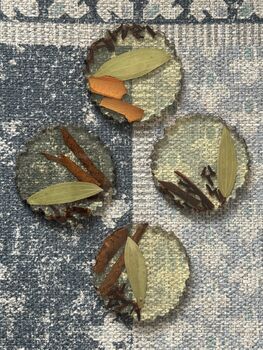 Set Of Four Garam Masala Infused Coasters, 7 of 12
