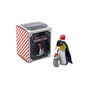 Glass Festive Penguin Family Figurine | Gift Box, thumbnail 2 of 5
