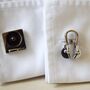 Dj Speaker And Headphones Cufflinks 316 L Stainless Steel Music Lover Gift, thumbnail 1 of 5