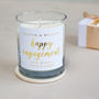 Engagement Candle Personalised Gift, thumbnail 2 of 5