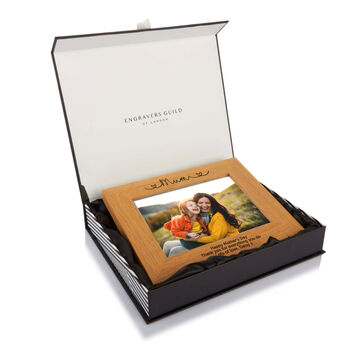 Personalised Mum Photo Frame Five X Seven, 2 of 4