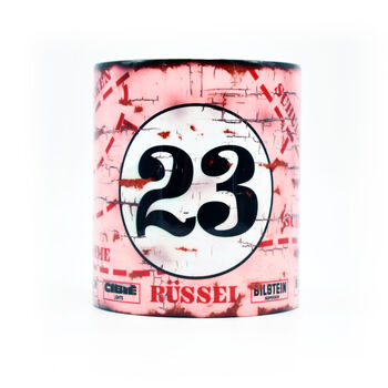 Pink Pig 917k Classic Racing Car Coffee Mug, 4 of 6