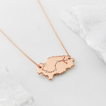 Sterling Silver Or Gold Plated Ibiza Constellation Necklace, 4 of 12