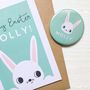 Personalised Children's Easter Bunny Card, thumbnail 3 of 3