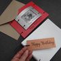 Personalised Leather Birthday Frame, thumbnail 1 of 9