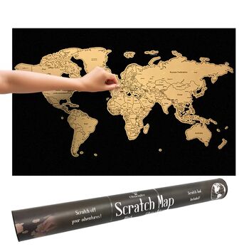 World Scratch Map Travel Gifts, 10 of 10