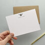Personalised Bee Correspondence Cards, thumbnail 2 of 4