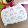 Personalised Rainbow Lunch Box, thumbnail 4 of 10