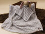 Personalised Chevron Baby Blanket And Bunny Comforter, thumbnail 1 of 3