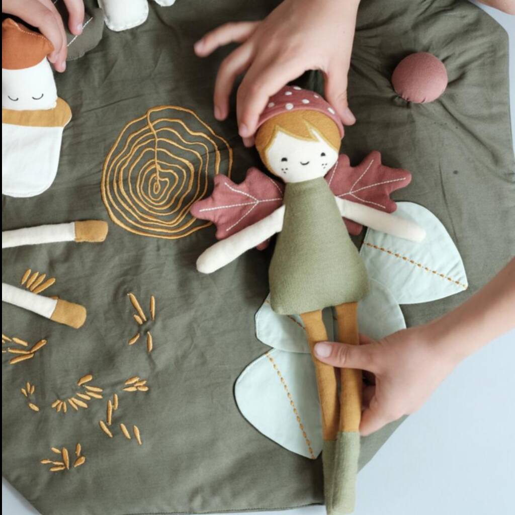 Image of Organic Cotton Forest Doll Elf
