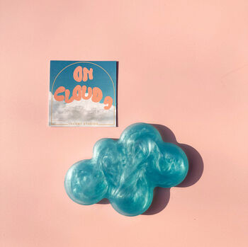 Dreamy Handmade Resin Cloud Coaster, 4 of 12