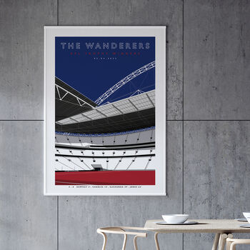 Bwfc The Wanderers Wembley 2023 Poster, 3 of 7