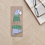 Schnauzer Dog Bookmark Personalised Option, thumbnail 2 of 10