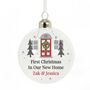 Personalised New Home Christmas Bauble Gift, thumbnail 4 of 4