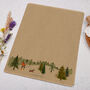 A4 Kraft Letter Writing Paper With Countryside Dog Walk, thumbnail 3 of 4