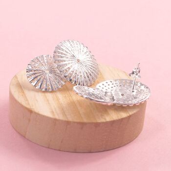 Sterling Silver Parasol Studs, 2 of 4