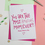 Most Amazing Mummy Or Mum Ever Mothers Day Card, thumbnail 1 of 2