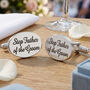 Step Father Of The Groom Cufflinks, thumbnail 3 of 4