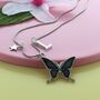 Kids Personalised Mood Butterfly Necklace, thumbnail 1 of 3