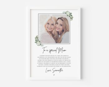 Personalised Photo Print Gift For Mum, 2 of 3