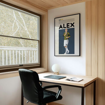 Alexsandro De Souza Fenerbahce Football Poster, 6 of 6