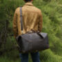 Genuine Leather Boarding Bag For Travelling, thumbnail 6 of 12