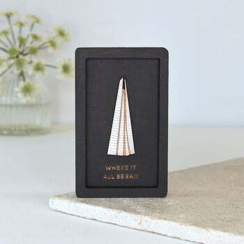 Miniature Empire State Building New York Wall Art Gift, 6 of 9