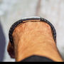 Men's Personalised Activity Leather Bracelet, thumbnail 3 of 5