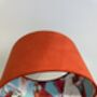 Double Sided Orange Parrot Lampshade / Ceiling Light, thumbnail 1 of 2
