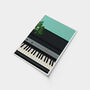 Electric Piano Keys Print | Instrument Music Poster, thumbnail 4 of 10