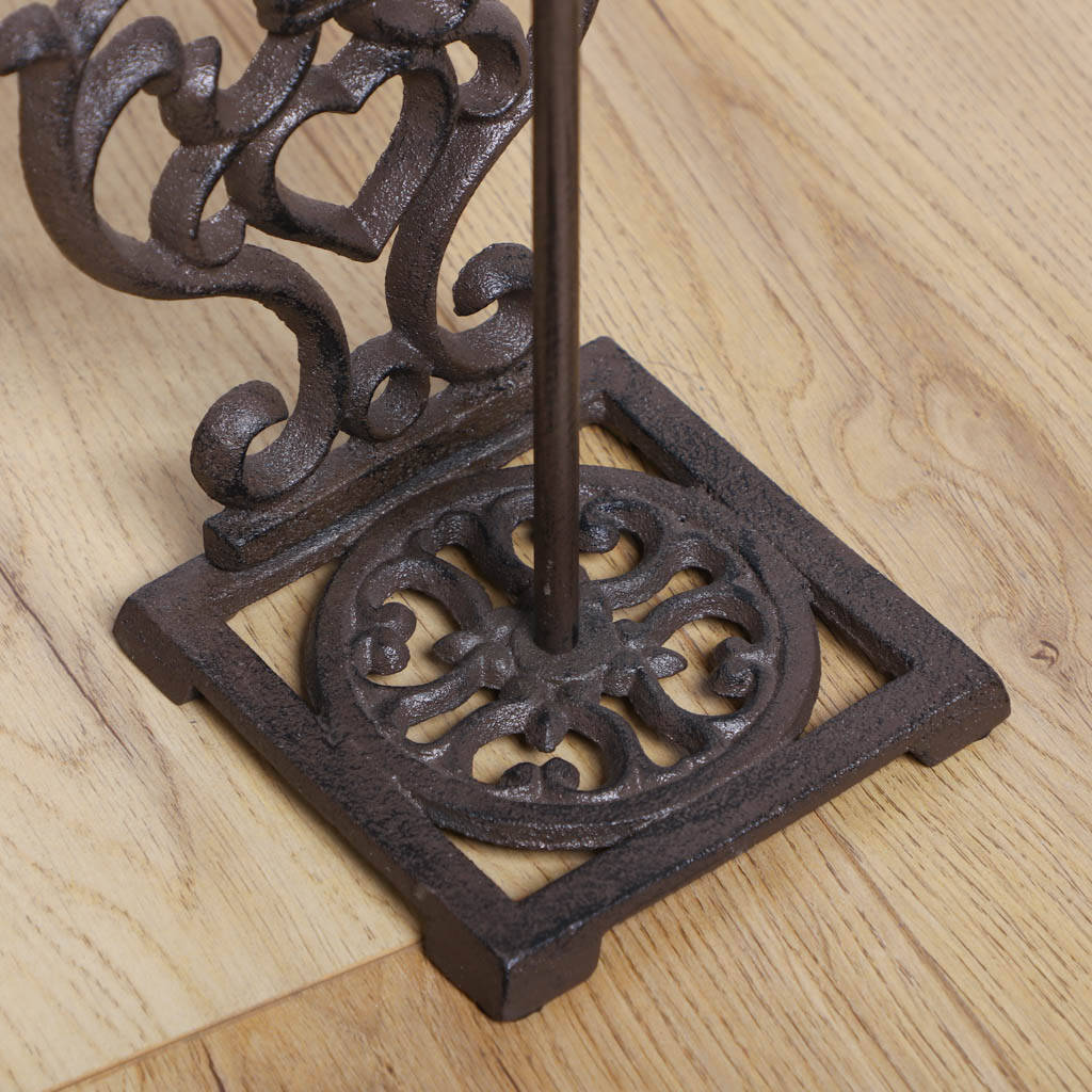 ornate toilet roll holder