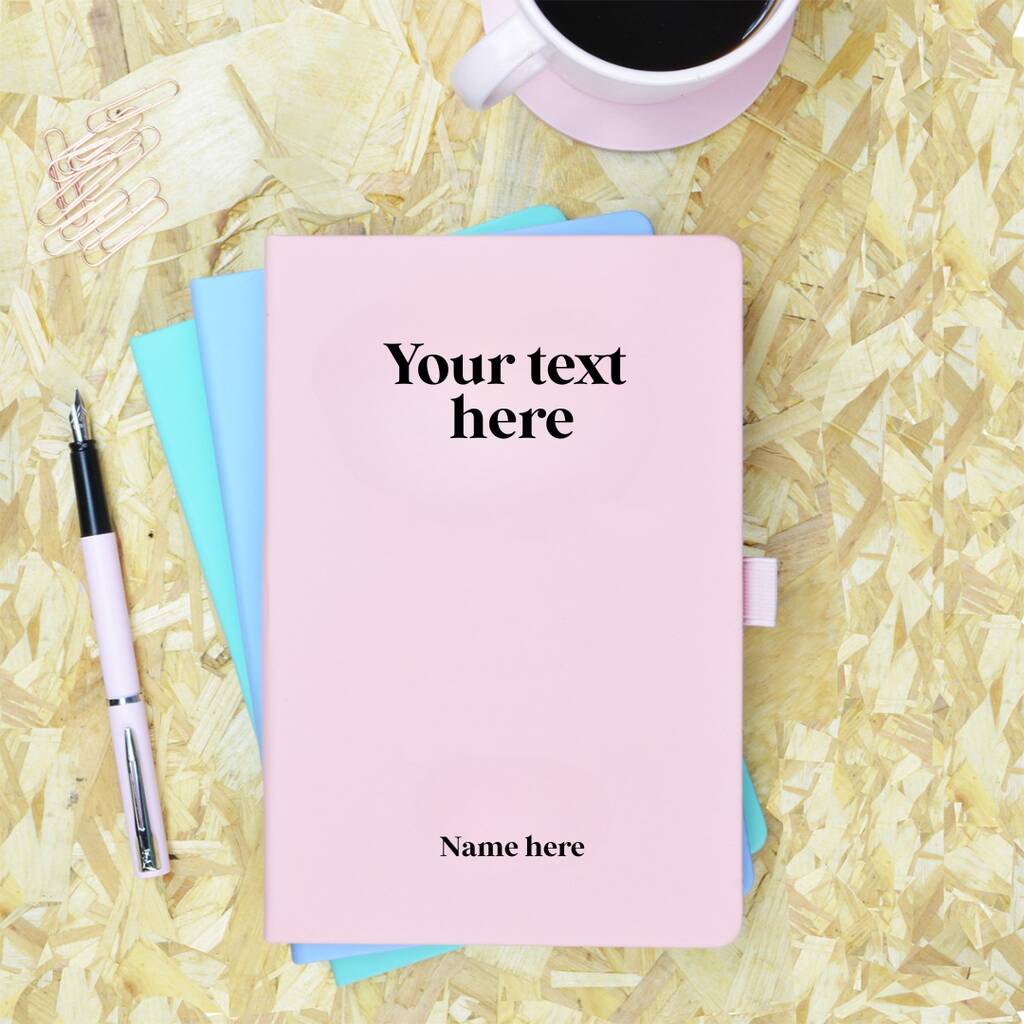 Create Your Own Personalised Notebook, 1 of 4