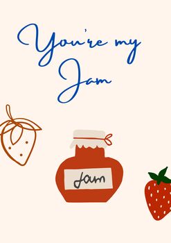 A4 Print, You're My Jam, 5 of 5