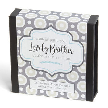 Brother Twenty Minute Candle Gift Set, 2 of 6