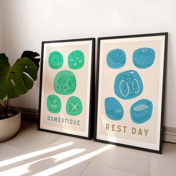 Retro Cycling Wall Art, Cycling Terms Typographical Print, Gift For Cyclist, 9 of 9