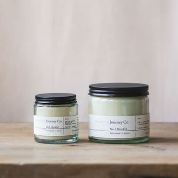 Mindful Aromatherapy Herbal Soy Wax Candle, 2 of 3