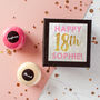 Personalised Birthday Bath Bomb Macarons In Gift Box, thumbnail 3 of 10