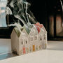 Cottagecore Pastel House Incense Burner Tealight Holder, thumbnail 1 of 6