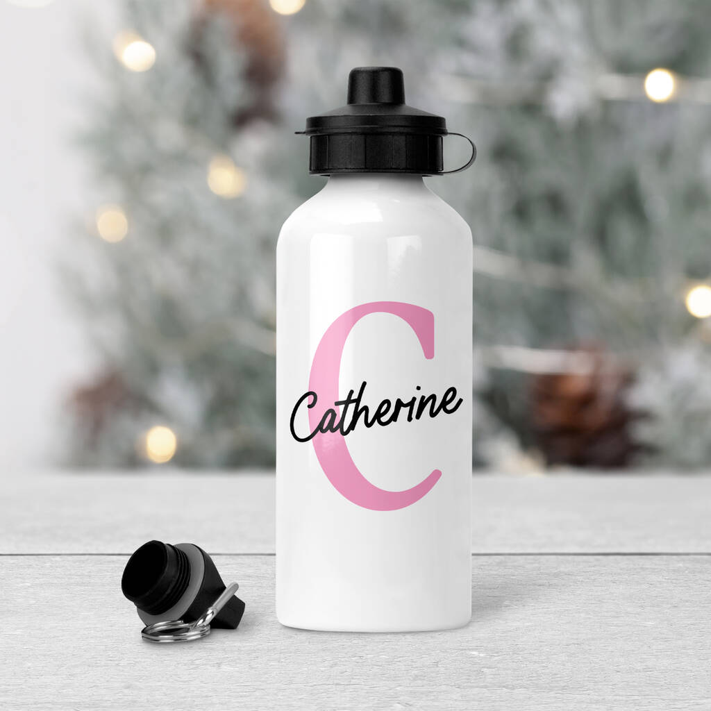 Personalised Name Water Bottle By Arrow Gift Co