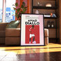 Amad Diallo Man Utd Football Poster, thumbnail 5 of 6