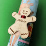 Personalised Gingerbread Man Napkin Holder, thumbnail 3 of 7