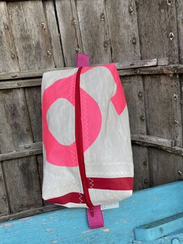 Large Recycled Sailcloth Wash Bag, 3 of 4