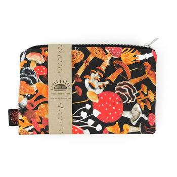 Fungi Print Pouch Bag, 2 of 4