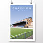 Dulwich Hamlet Champion Hill Poster, thumbnail 2 of 7