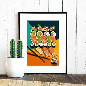 Sushi Art Print, 3 of 4