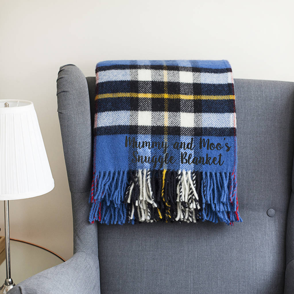 personalised mother's day blanket by jonny's sister