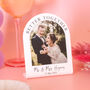 Personalised Mr And Mrs Wedding Photo Frame Gift, thumbnail 3 of 4