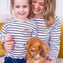 Personalised Mummy And Me Rainbow Bretons, thumbnail 3 of 7