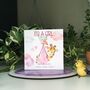 Its A Girl Personalised New Baby Card, thumbnail 6 of 7